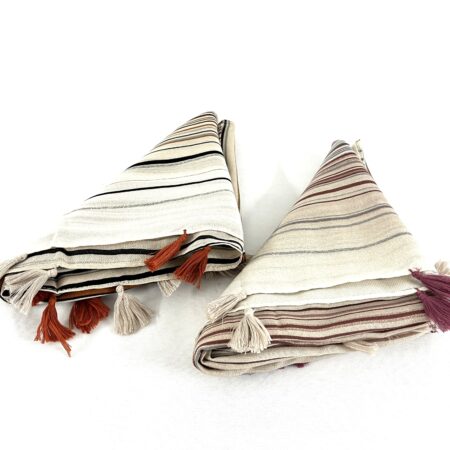Cotton Multicolour Hijab with stripes in a Combo offer