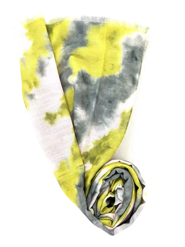 Tie & Dye Cotton blend Stole