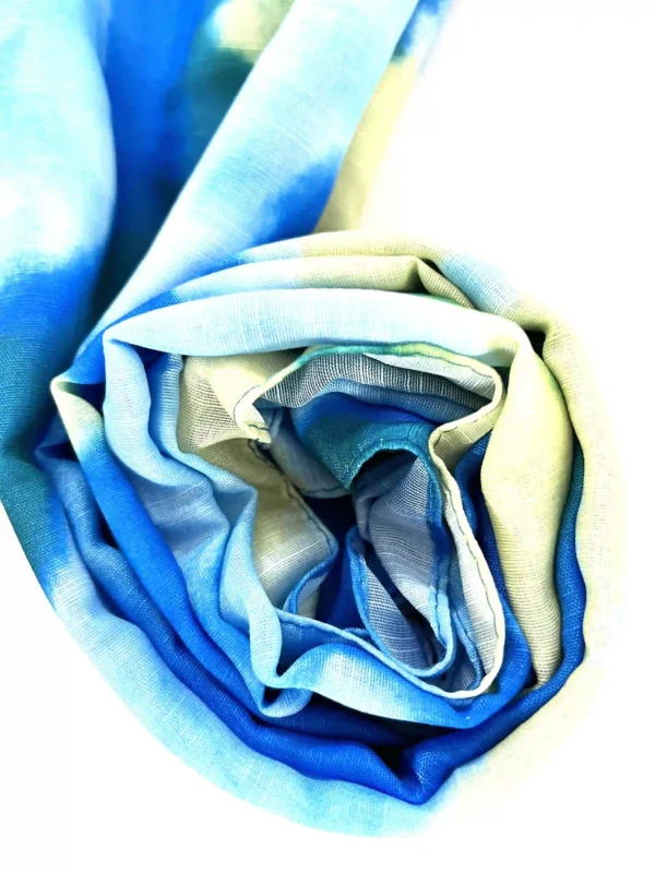 Tie & Dye Cotton blend Stole
