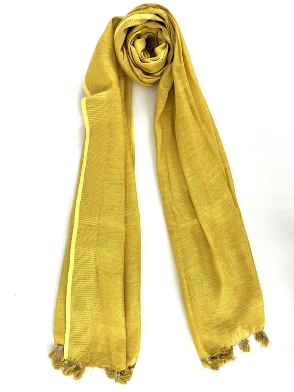 Tissue linen Dupatta - Image 2